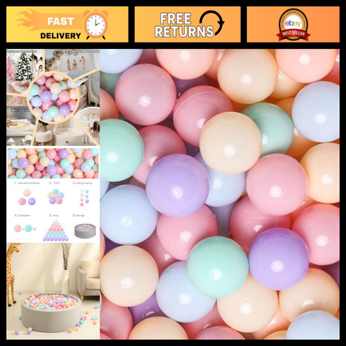 Colorful plastic ball - plastic, pit
