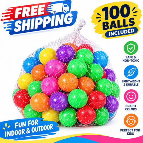 100pcs ball pit balls - 100pcs,