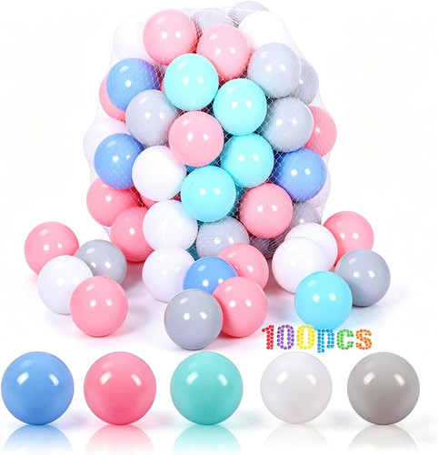 Plastic ball pit - plastic, balls