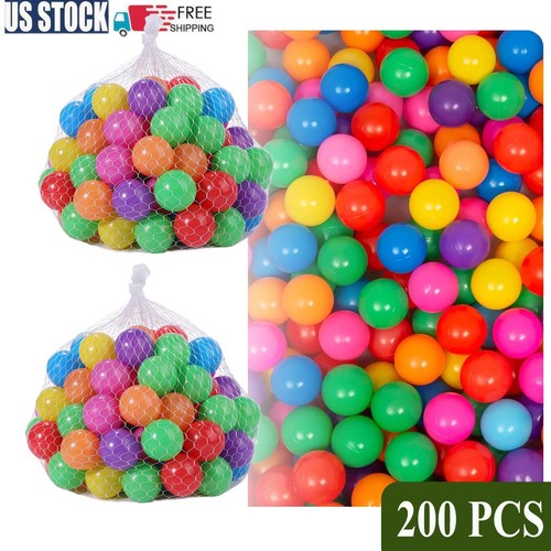 200 ball pit balls multicolor - 200,