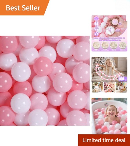 100 bpa free plastic - ball, pit