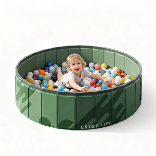 Foldable ball pit for - ball,