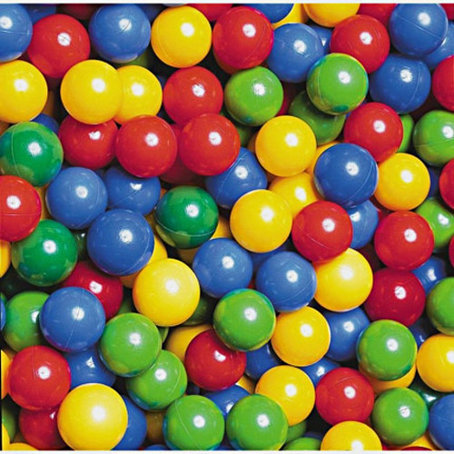 Colorful plastic ball pit - colorful,