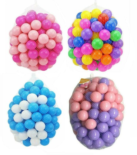 Kids plastic soft play balls - soft,