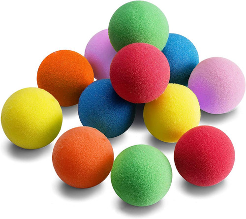 Pieces soft foam balls - 12,