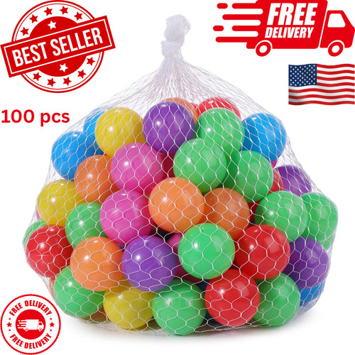 100pcs ball pit balls plastic - 100pcs,