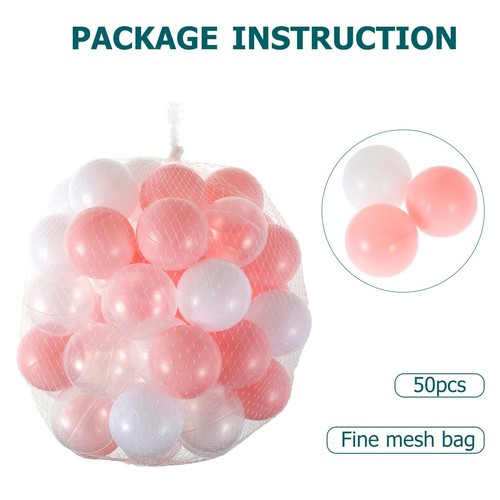Pack small plastic ball - 50,