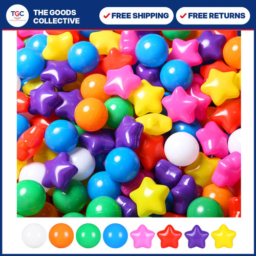 Colorful star ball pit balls - colorful,