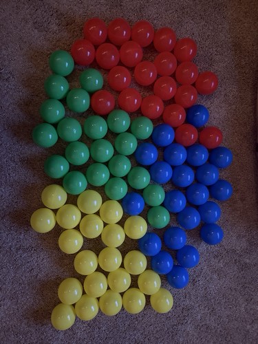 Soft plastic ball - soft, pit