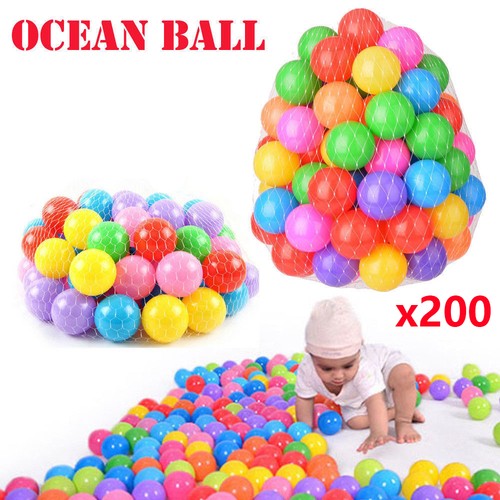 200 soft plastic ocean balls - x,