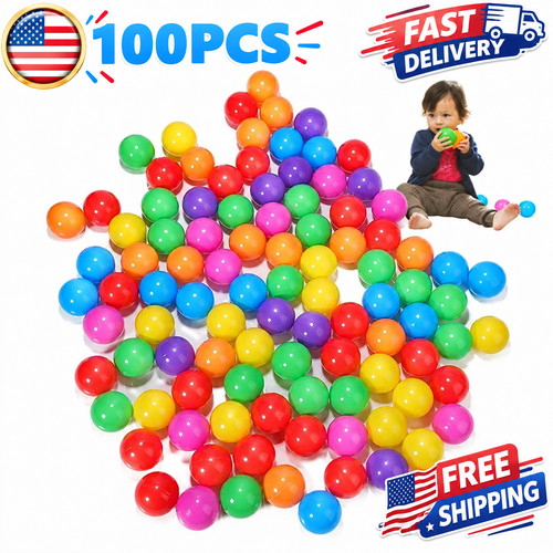 100pcs ball pit balls plastic - 100pcs,