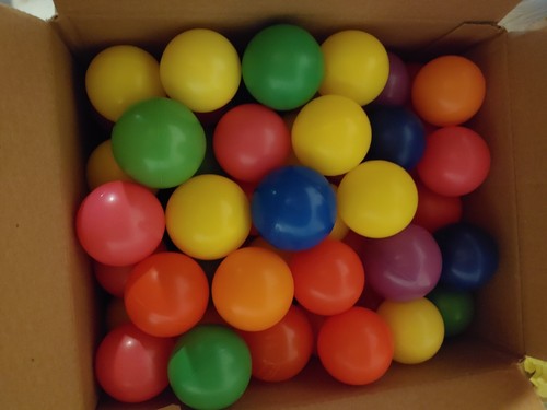 Pit balls bright colors - bright, 70