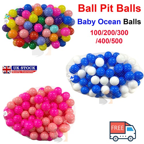Children play balls plastic - play,