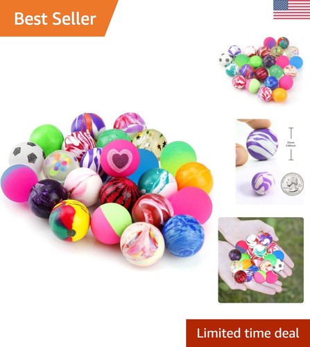 Rubber bouncy balls 24 - rubber,
