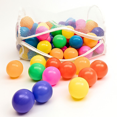 100 colourful play ball pit - 100,